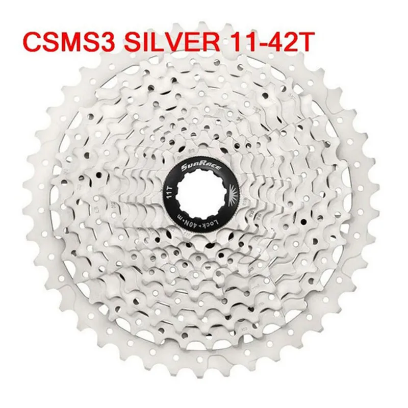 Sunrace 10 скоростная кассета CSMS3 CSMX3/11-40 т 42 46T велосипедная кассета для Shimano SRAM маховик 11-40 11-42 11-46 10s кассета