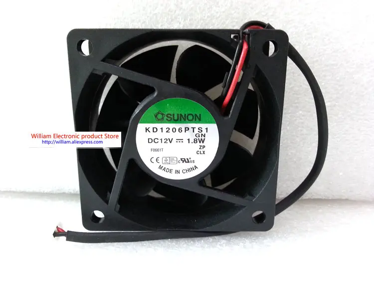 

Новый оригинальный для охлаждения SUNON KD1206PTS1 60*25 12V 1,8 W 6 см DC вентилятор охлаждения мощность обдува