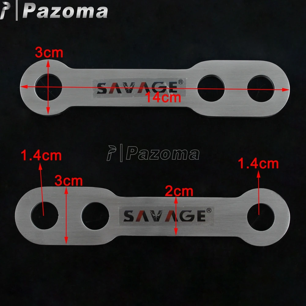 Комплект регулируемых звеньев для подвески заднего мотоцикла комплект