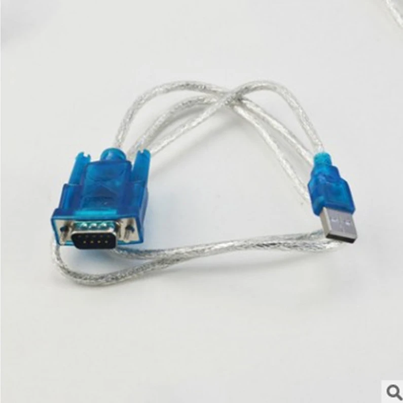 Переходник с USB на последовательный порт RS232 9-контактный кабель DB9 COM-порт