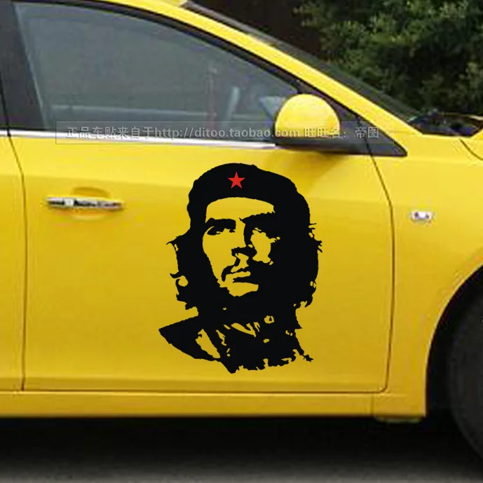 Крутой портретный узор Che Guevara автомобильный Стайлинг модные декоративные