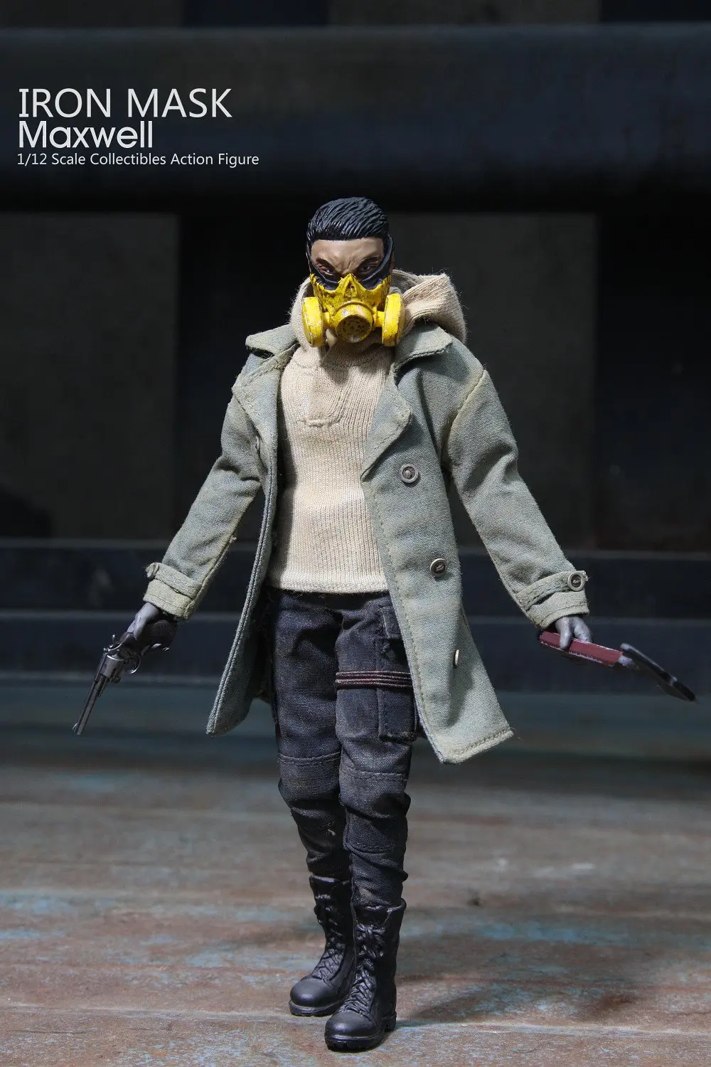 Коллекционная экшн-фигурка Estartek V00010 1:12 YEW Iron Mask Max Well 1/12 | Игрушки и хобби
