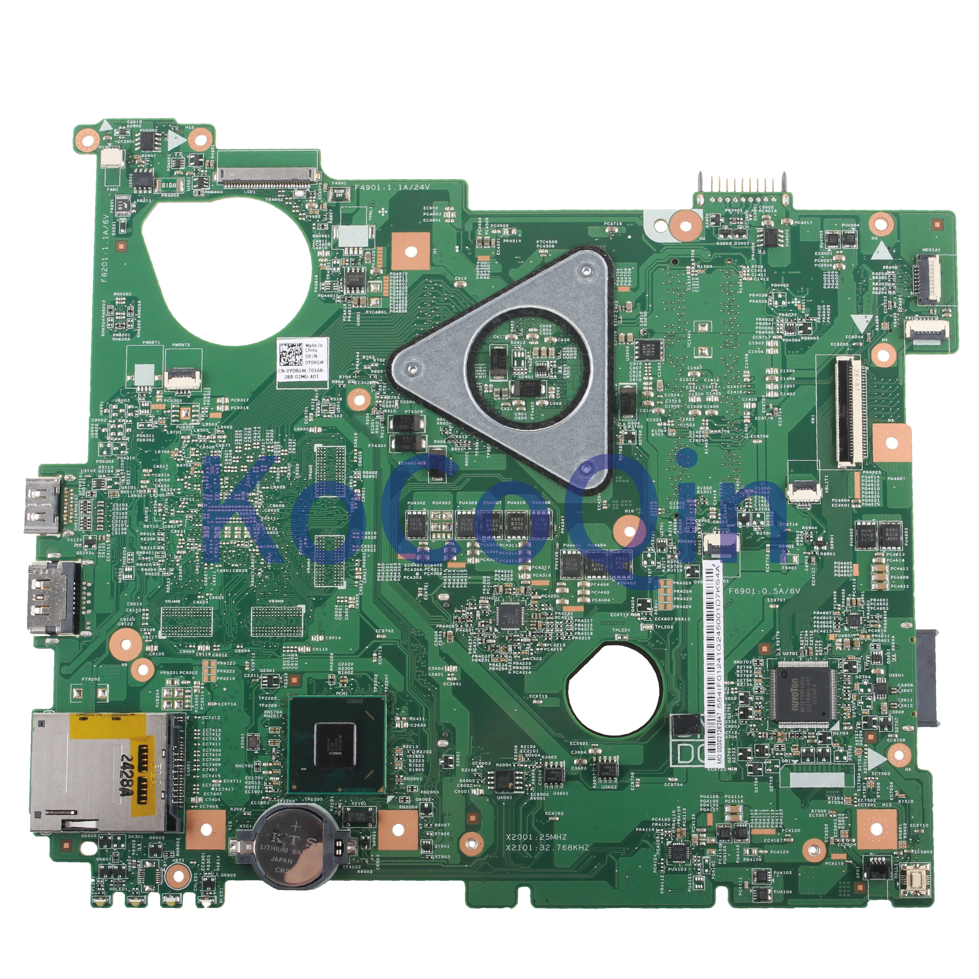 KoCoQin материнская плата для ноутбука Dell Vostro 3550 V3550 HM67 10245 2 CN 0Y0RGW 0Y0RGW|Материнские