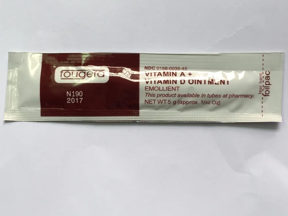 50 Pieces Box fougera ointment Used for Permanent Makeup Creams Ointment VITAMIN A + D OINTMENT Tattoo Accesories | Красота и