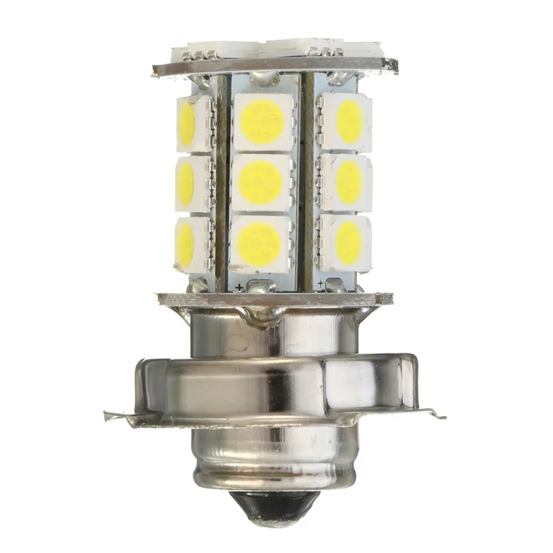 2 шт. 12 В AC P26 S 24 SMD светодиодный белый свет лампы для автомобильных фар мотоцикла|car