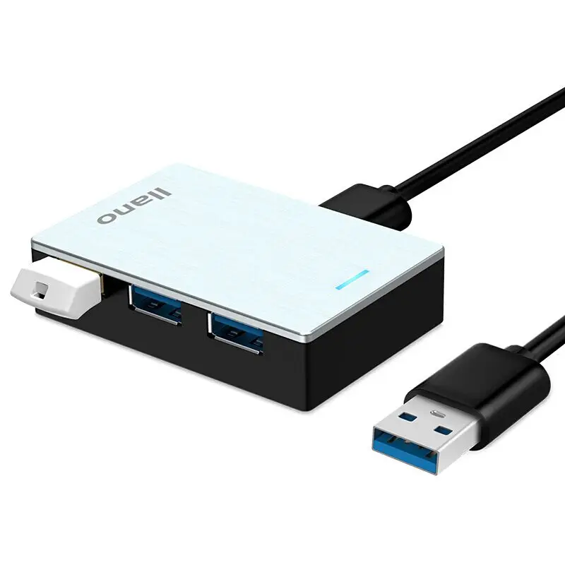 PIHEN высокое Скорость 4 порты USB 3 0 хаб удлинитель адаптер для Macbook Chromebook зарядки