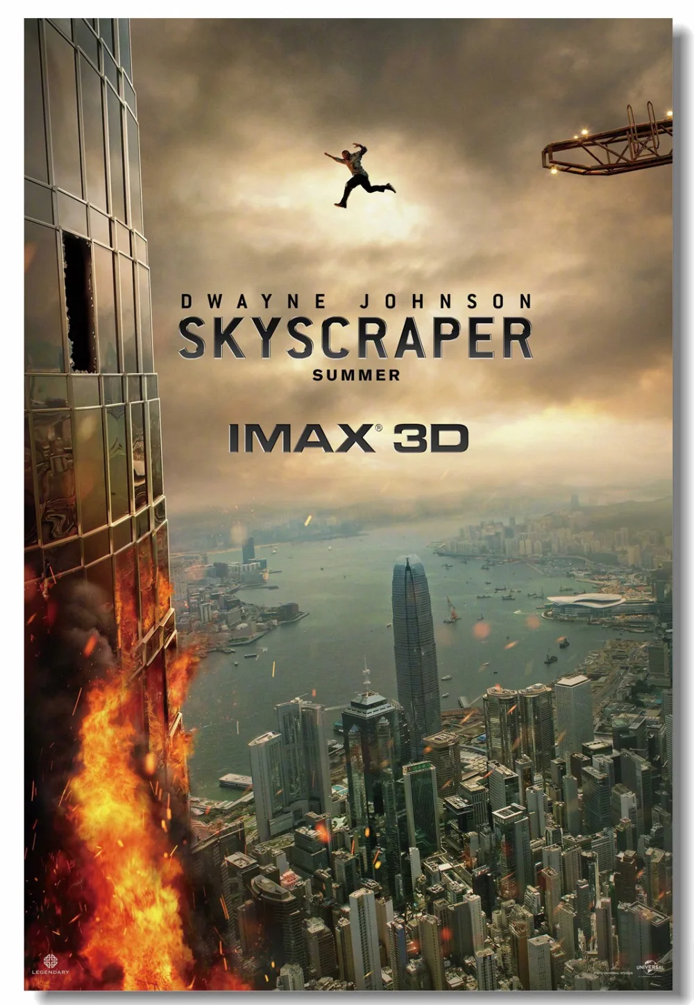 Фото Custom Wall Decor Canvas Prints Skyscraper Poster Sticker Dwayne Johnson Wallpaper Living Room Decoration #2910# Дом и сад Custom Wall Decor Canvas Prints Skyscraper Poster Sticker Dwayne Johnson Wallpaper Living Room Decoration #2910# Дом и сад