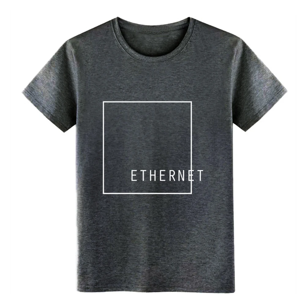ETHERNET Aesthetic Vaporwave Meme t shirt Knitted Short Sleeve S-3xl Pictures Crazy Casual Spring Autumn Leisure | Мужская одежда