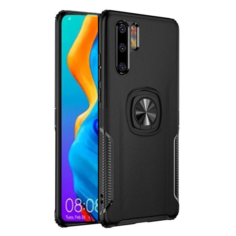 Luxury Shockproor Armor Case For Huawei Honor 20 Pro P20 Honor20 Mate Lite Phone Car Holder Ring Back Cover | Мобильные телефоны и