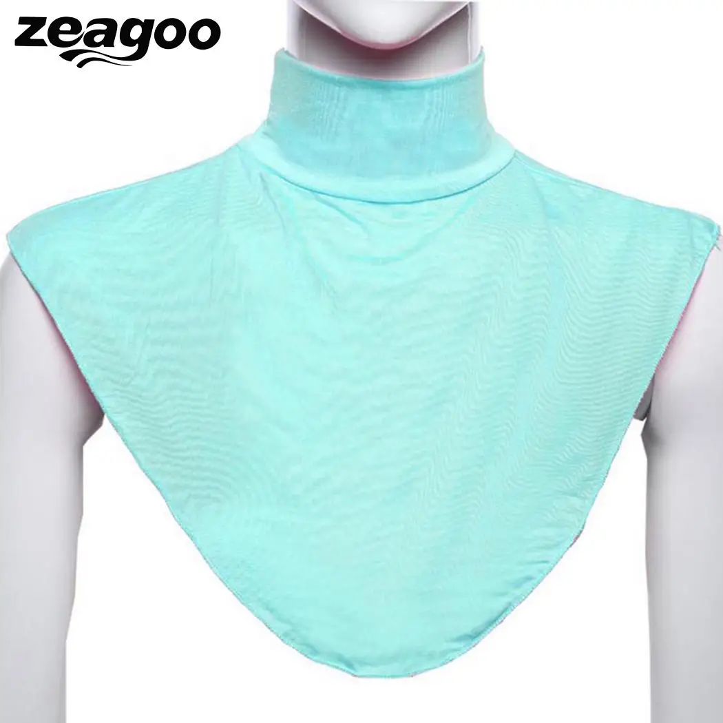 Zeagoo Новый исламистского движения мягкая эластичная петля Твердые воротник шарф