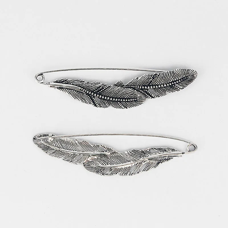 2 шт. винтажные броши в форме крыльев из сплава | Украшения и аксессуары