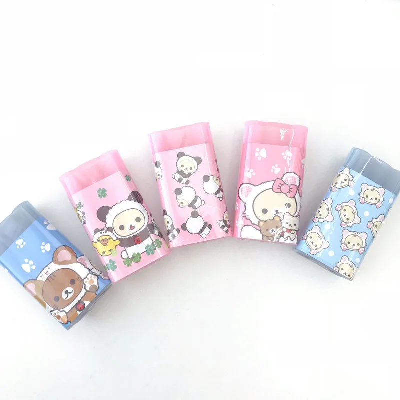 1X Kawaii Jelly Bear Cutable ластик мини школьные принадлежности Студент Канцелярские письма рисунок коррекции резиновая подарок для детей