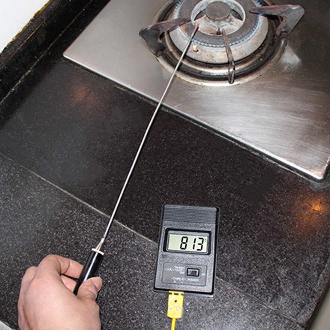 1 шт. Температура цифровой прибор для измерения уровня ЖК-дисплей Дисплей TM-902C (-50C