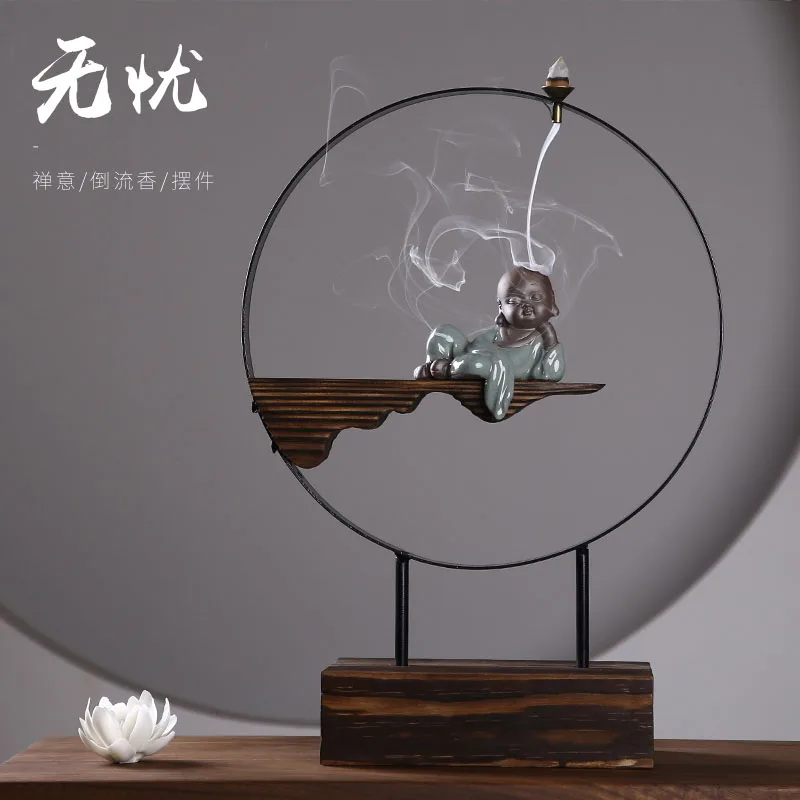 Creative Zen украшения для крыльца простой ретро Китайский керамические изделия Гостиная Office для дома мягкие украшения