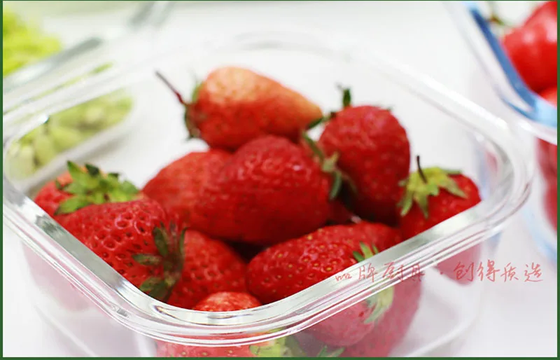 Высококачественный Ланч-бокс стеклянный микроволновый Bento box Коробка для хранения еды школьные контейнеры для еды Переносные Коробки для еды для детей для пикника