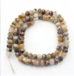 Coffee Agate 4*6 мм граненые Агаты Jades Jaspers бусины с тигровым глазом натуральные свободные бусины для самостоятельного изготовления ювелирных изделий Аксессуары для браслетов колье - Цвет: Coffee Agate