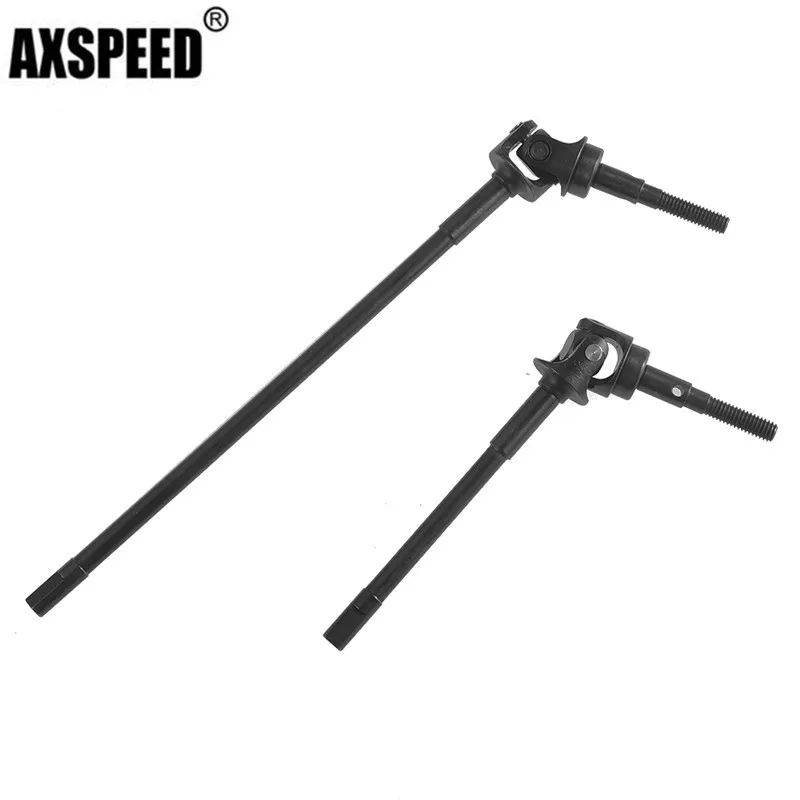 Front Drive Shaft Модернизированные детали рулевого управления металлический передний задний приводной вал CVD для wraith 90048(RR10) RC автомобиль гусеничный грузовик запасные части - Цвет: Front Drive Shaft