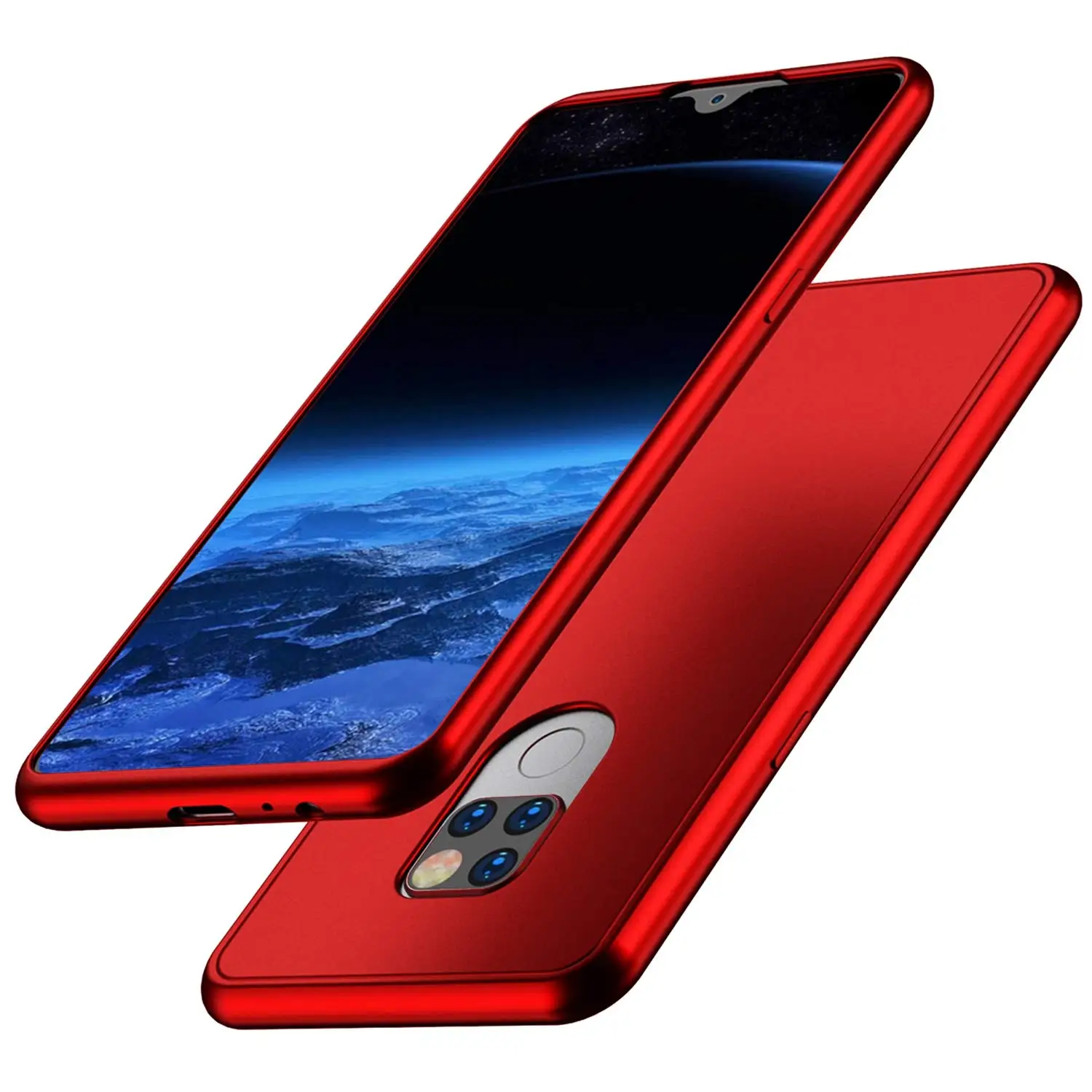 Спереди + чехол для huawei P30 Lite P Smart 2019 P20 Pro Коврики 20 Honor 9 10 8X Nova 3 3i 4 Ударопрочный