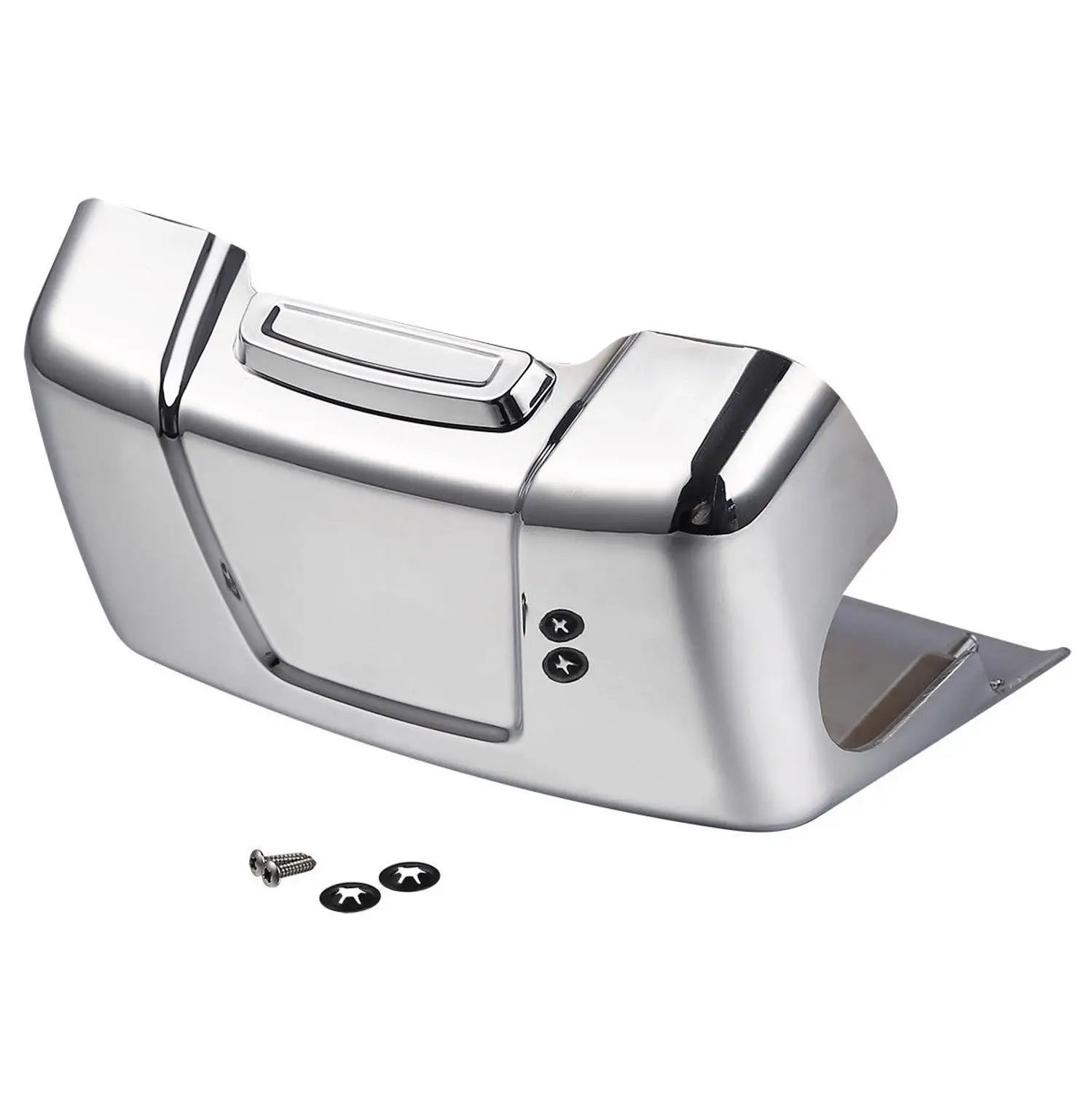 Chrome Крышка водяного насоса мотоцикла для Harley Electra Glide Ultra Limited двухохлаждаемый двигатель 14-16 - Цвет: Chrome