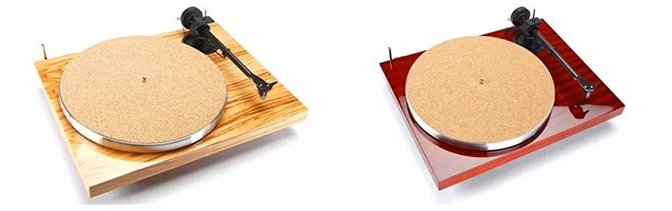 Пробковый виниловый коврик для виниловых пластинок LP Slip Mat Audiophile 3 мм антистатический коврик для виниловой пластинки LP