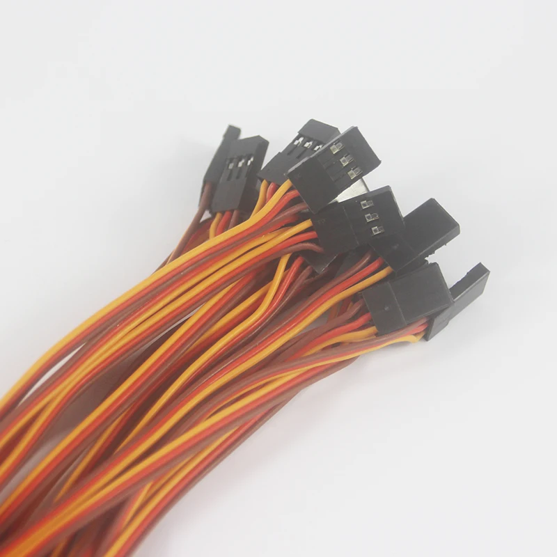 OliYin 100 шт./лот мм 10 см 26AWG 30 ядер RC вспомогательный свинцовый шнур удлинитель