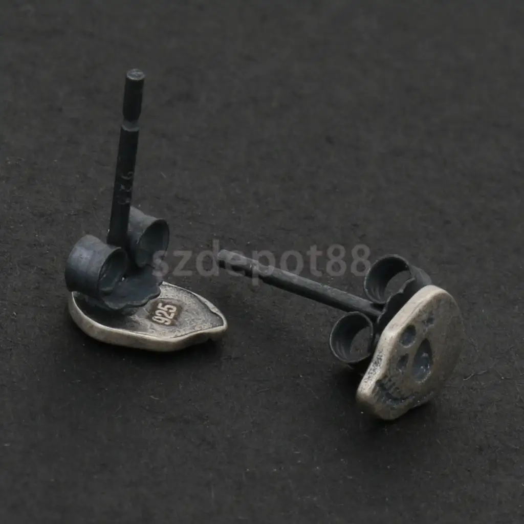 Серьги гвоздики в виде черепа|fashion stud earrings|stud earringsearrings fashion |