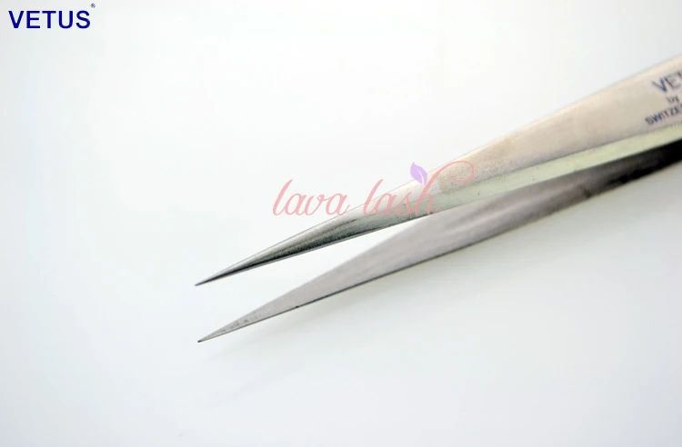 Бесплатная доставка оригинальный тонкий Пинцет Vetus из нержавеющей стали без