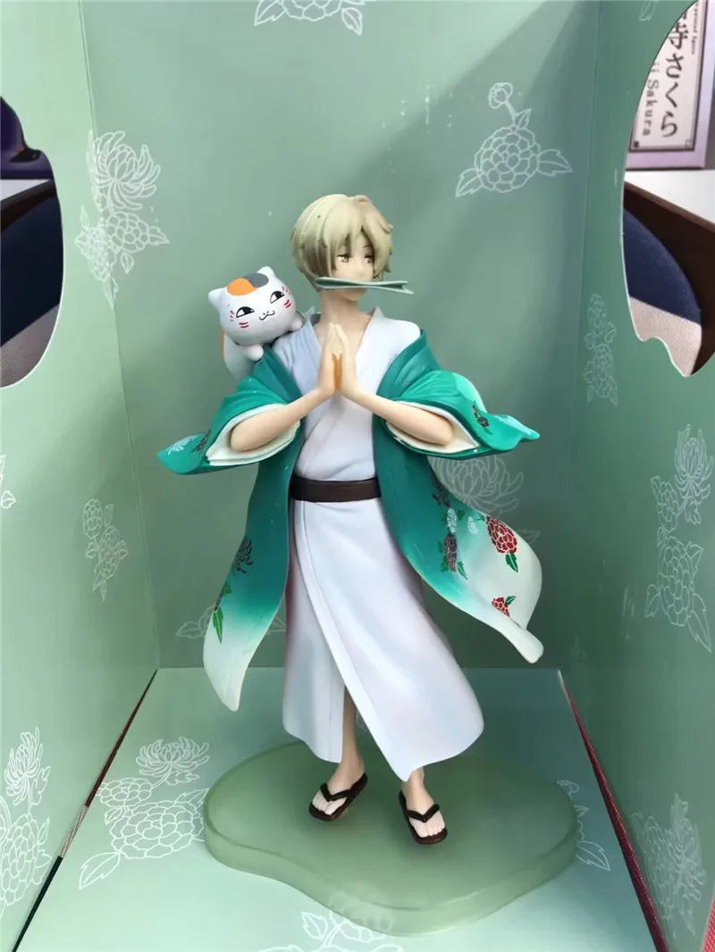 Аниме Natsume Yuujinchou Nyanko Sensei Takashi Кот Неко ПВХ фигурка модель игрушки милые фигурки