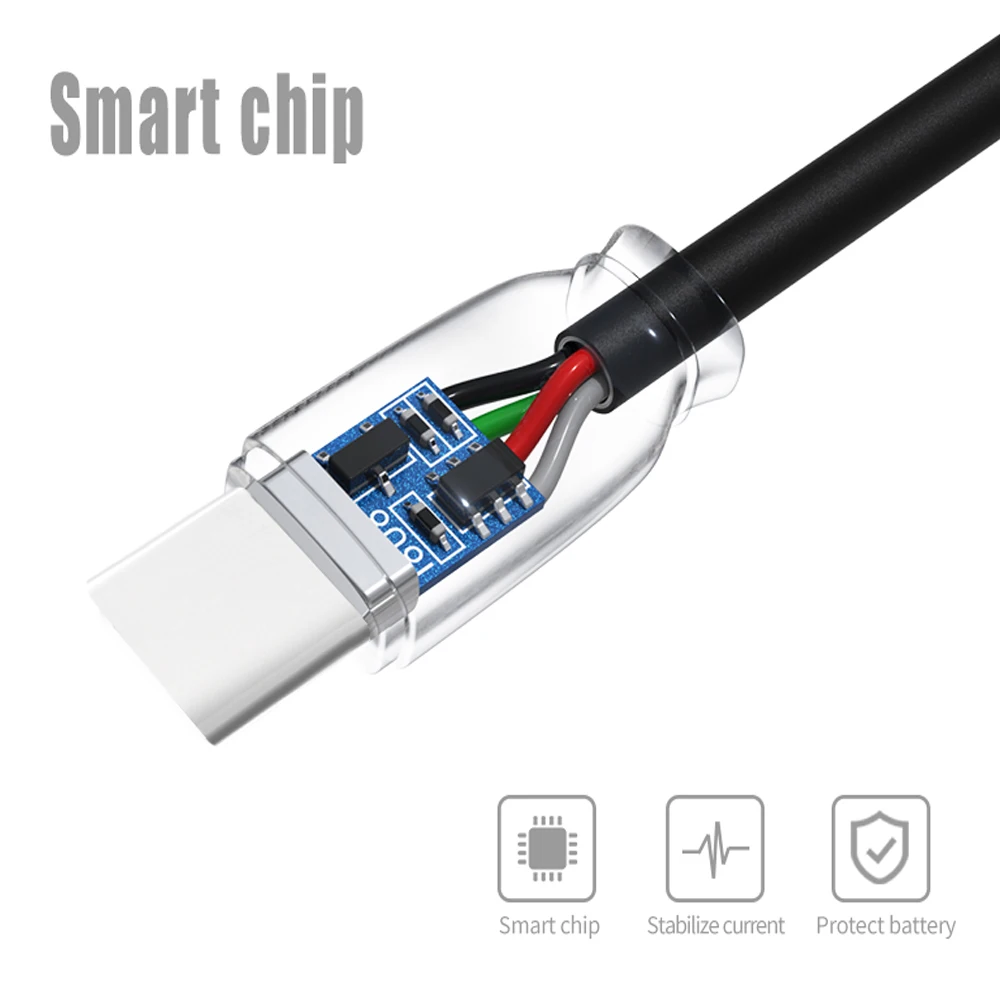 Remax 1M Кабель с разъемом usb type-c для USB-C мобильный телефон быстрой зарядки USB