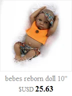Силиконовый винил bebe Reborn Brinquedo девочка Reborn Boneca мини куклы для младенцев обучающее тело полный дюймов реалистичные 11 подарки на день рождения