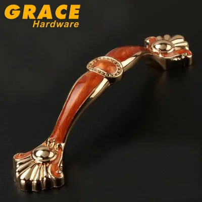 Роскошная благородная ручка Европейский стиль современная мебель для шкафа
