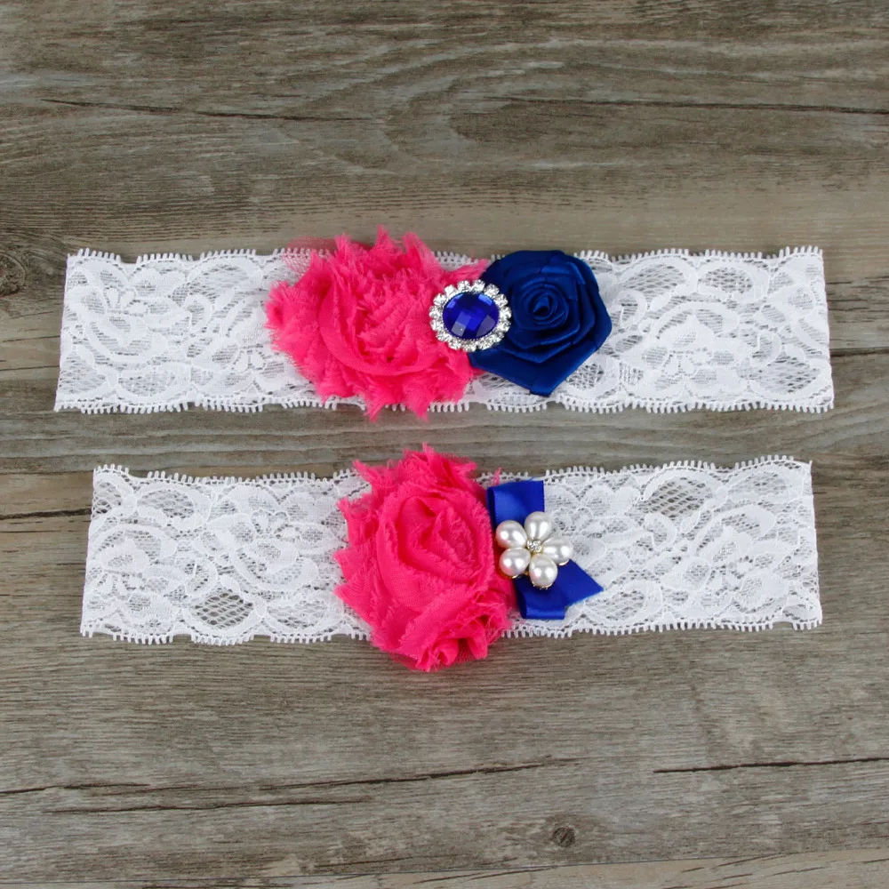 2 шт./компл. Свадебные цветы подвязки Keepsake Toss винтажные кружевные розовый