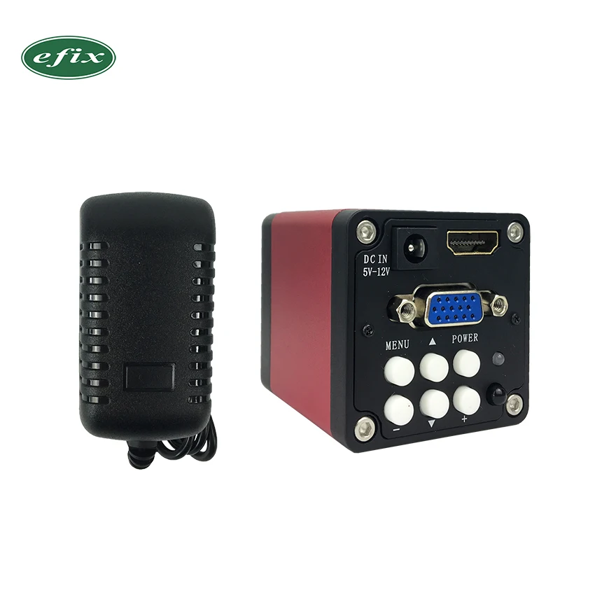 Eifx 14MP 1080P цифровой видео HDMI микроскоп камера+ 130X/180X C крепление объектива для Пайки PCB ремонт двойной дисплей Выход