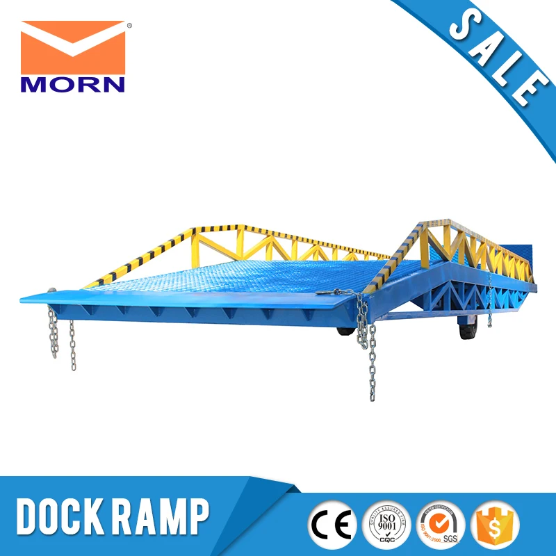 Мобильный Тяжелая загрузка док рампы для складской погрузчик контейнеров