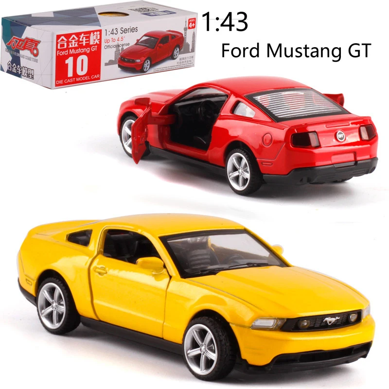 Модель автомобиля CAIPO 1:43 Ford Mustang GT из сплава литой металлический автомобиль для