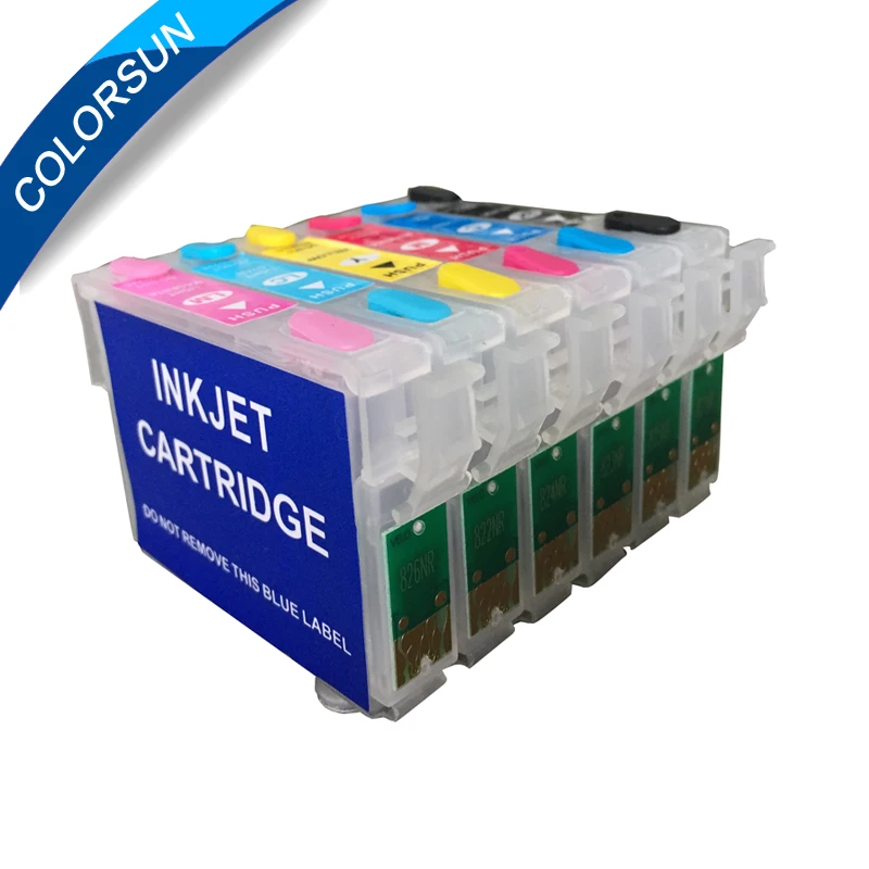 Многоразовый чернильный картридж 81 T0811N для epson R295 фото 1430 Вт RX590 RX610 RX690 RX695 1410 TX659