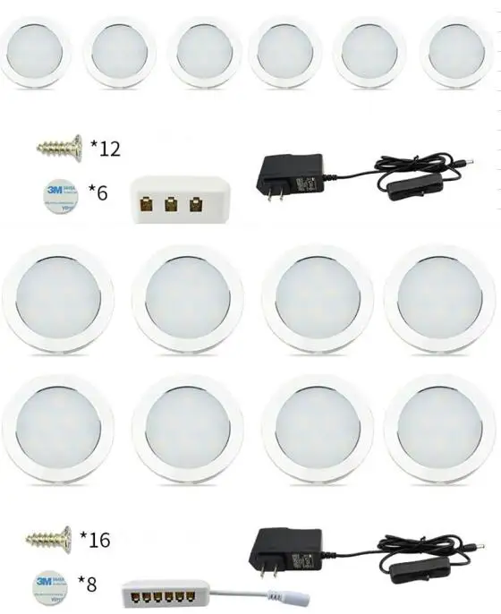 Новый дизайн 1 Вт ультратонкий Светодиодный Светильник направленного света