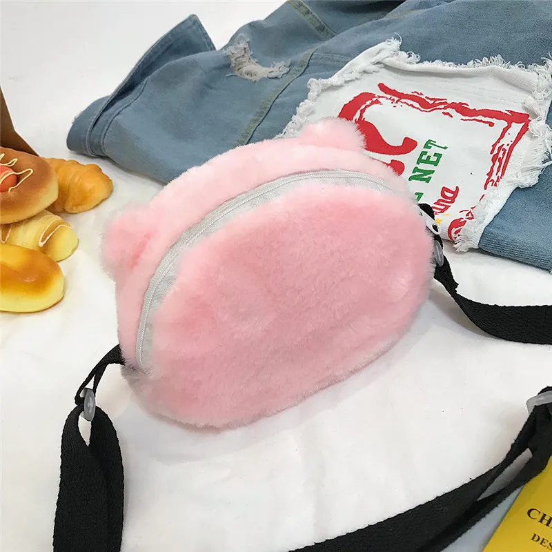 Новая женская голова милого медвежонка сумки на плечо модные студенческие