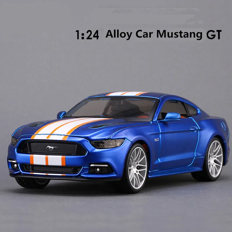 1: 26 легкосплавный автомобиль высокая модель автомобиля Mustang GT металлические