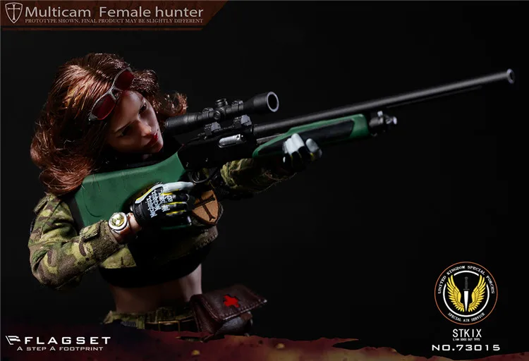 1/6 военные ангелы MC Camo Angela FS 73015 полный набор Мультикам Солдат модель 12