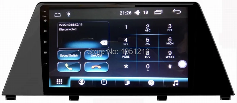 Ouchuangbo android 6 0 автомобильное стерео радио подходит для Wuling Baojun 630 610 с gps навигацией