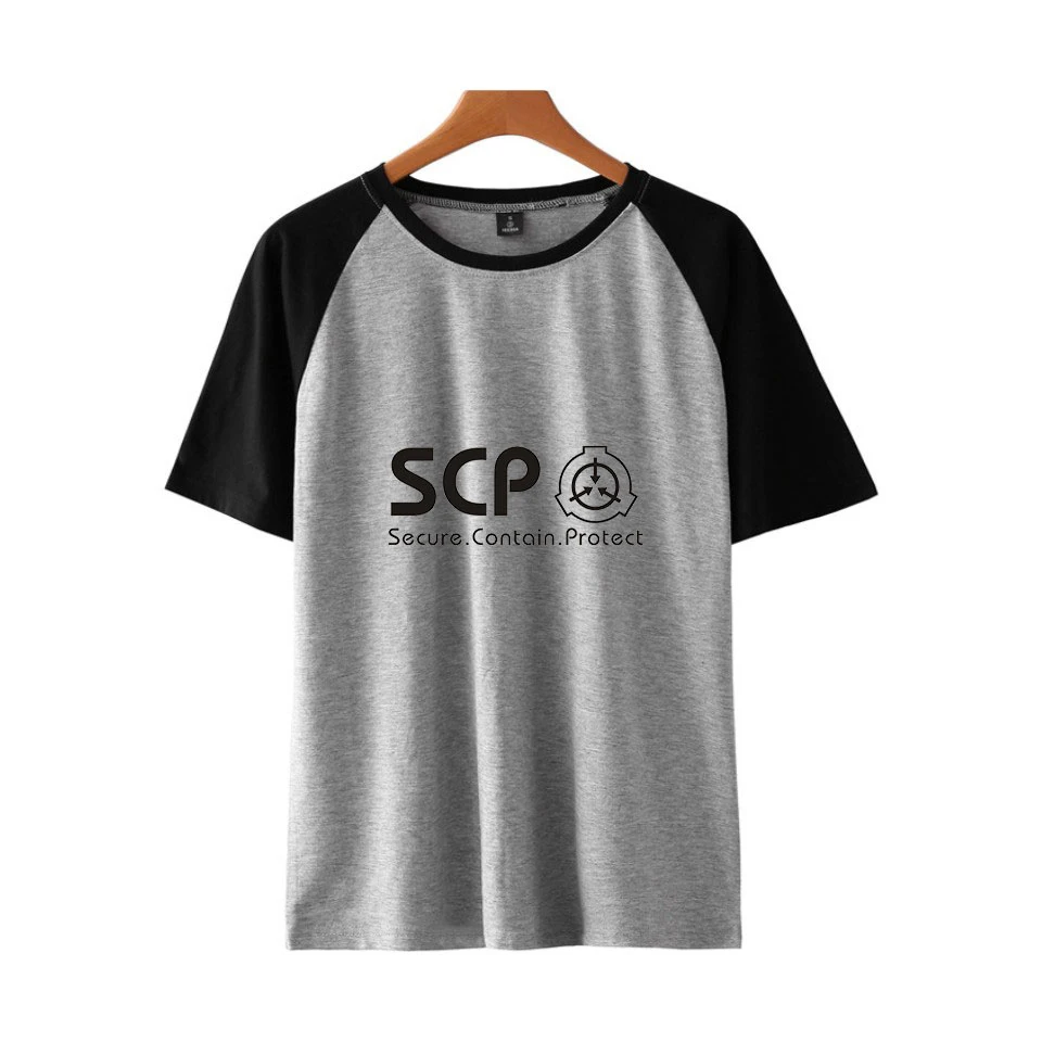 Модные летние женские и мужские топики с принтом в стиле хип-хоп Scp Повседневная