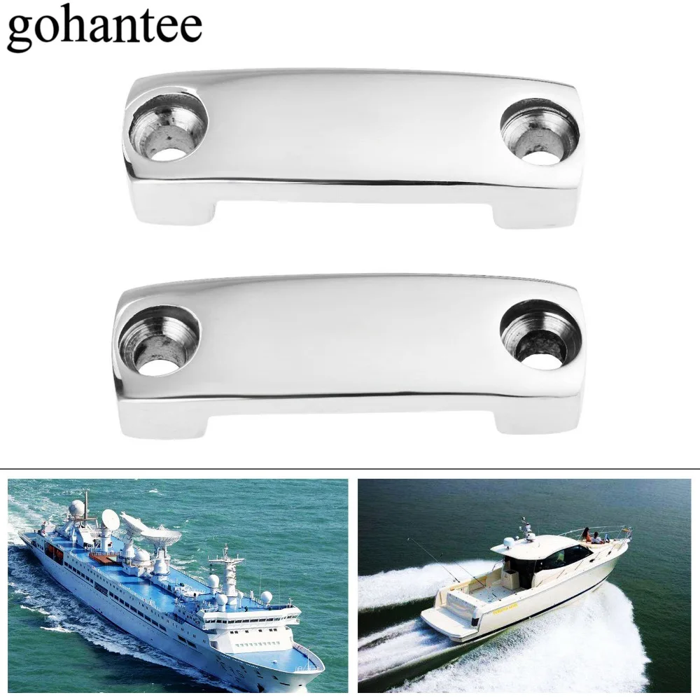 Аксессуары для лодок gohantee из нержавеющей стали 2 шт. морских гребных с ремнями 1 12