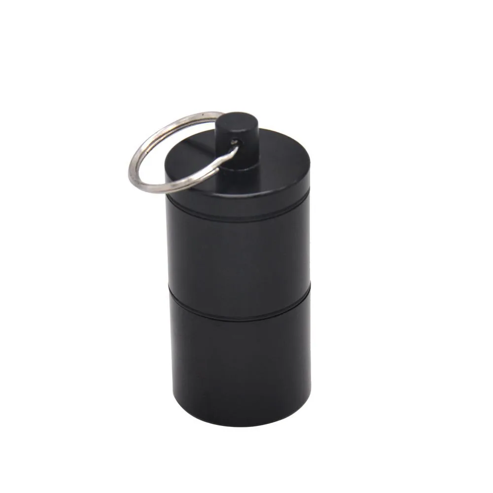 Черный HORNET Stash Jar-герметичный, устойчивый к запаху алюминиевый контейнер для специй с 2 слоями, чехол для табака "вы можете собрать его самостоятельно" - Цвет: Черный
