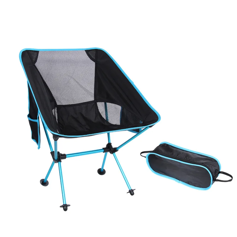 Новое рыболовное складное алюминиевое многофункциональное ультра легкое кресло