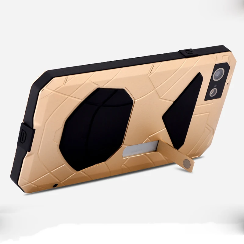 

New Slim Energy Armor Life Waterproof Shockproof design aviation Aluminum alloy metal case For Iphone 7 4.7" +Gorilla Glass