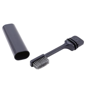 Зубная щетка, складная, компактная, с бамбуковым углем