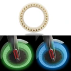 2 шт. флуоресцентные шины сотовая Резина Твердые светящиеся шины бескамерные шины для Xiaomi Mijia M365 Электрический Скутер Амортизатор