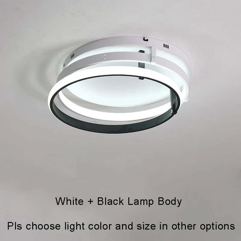 pls look picture Chandelierrec современные светодиодные потолочные лампы для гостиной, спальни, низкие потолки, затемняющие лампы AC85~ 265 В, светильники для домашнего освещения - Цвет корпуса: pls look picture
