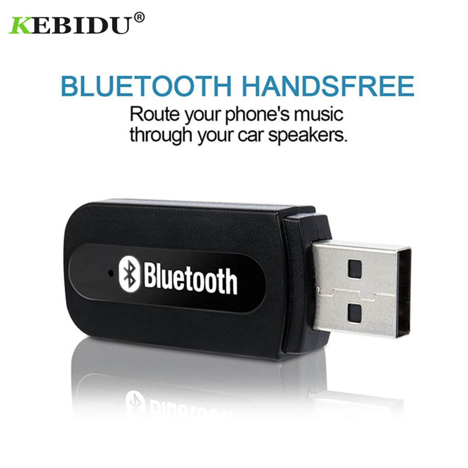 Kebidu портативный мини Bluetooth 2 1 приемник беспроводной музыкальный автомобильный